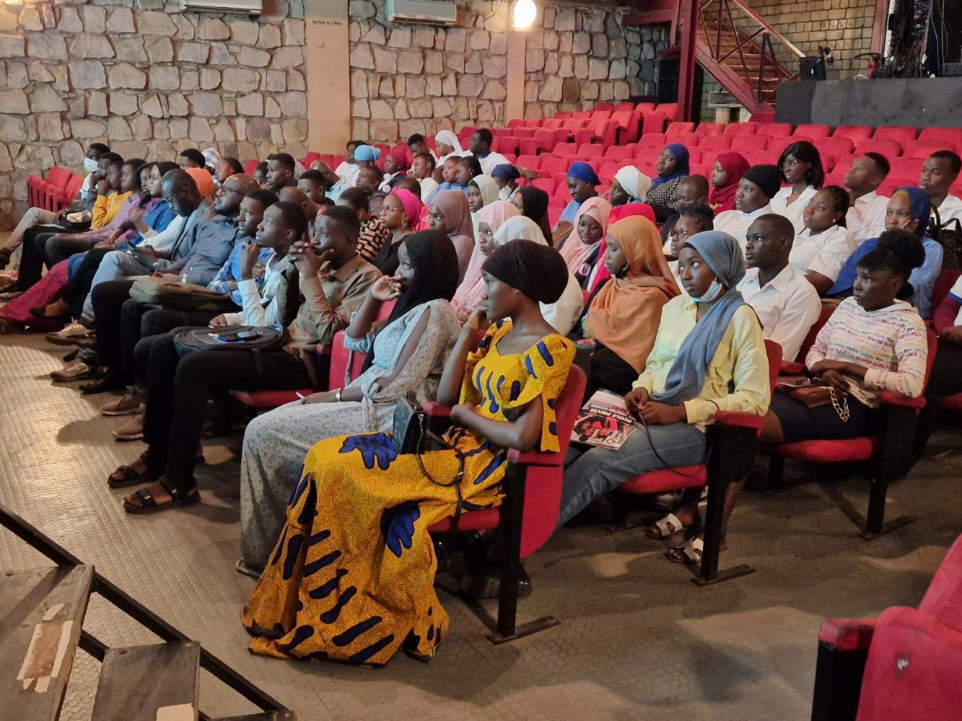 présentation des malibox à l'institut français du Mali